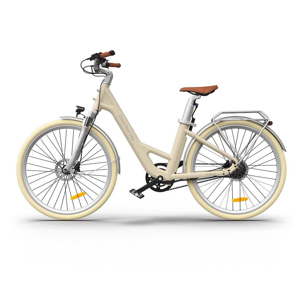 Elcykel ADO Air 28 PRO, Ljusgul