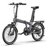 Hopfällbar elcykel ADO Air 20 Ultra (2026) Grå