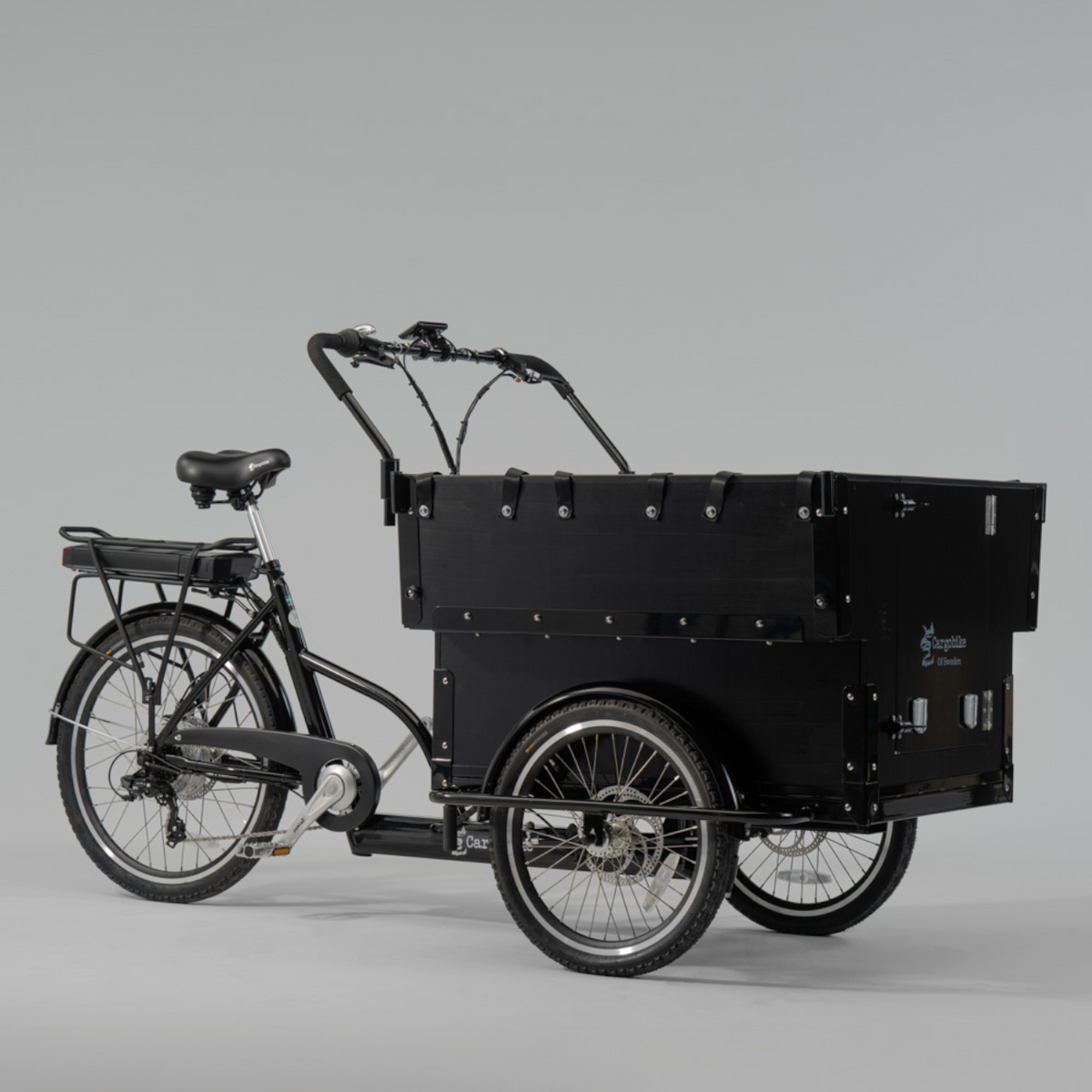El-lastcykel CARGOBIKE of SWEDEN Classic Kindergarten
