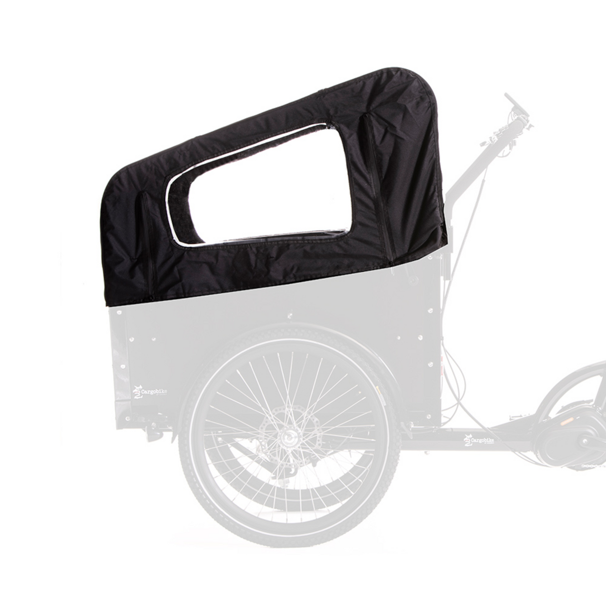 Regnskydd CARGOBIKE Canopy 2-barn för Classic