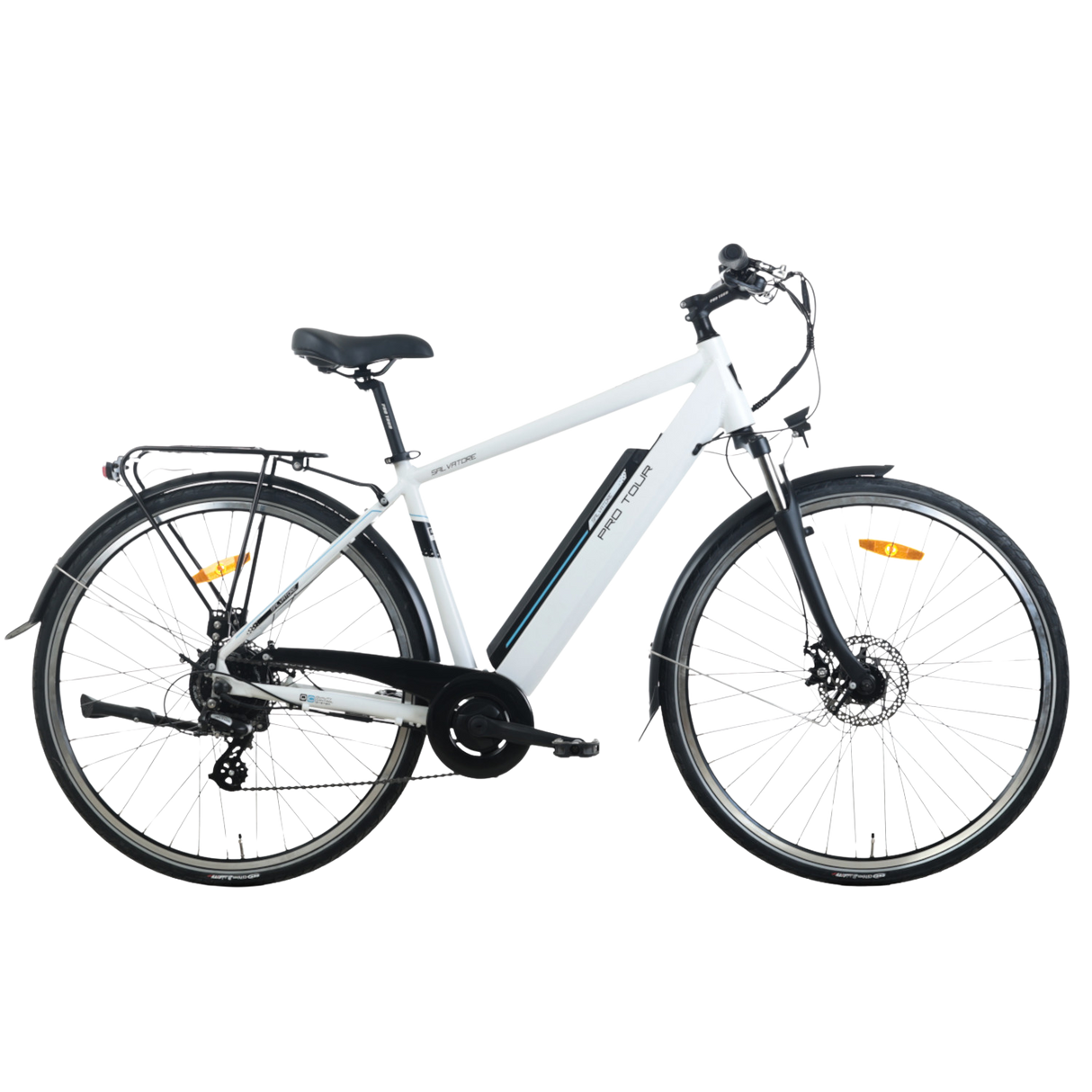 Elcykel TOTEM XC921, 28" vit