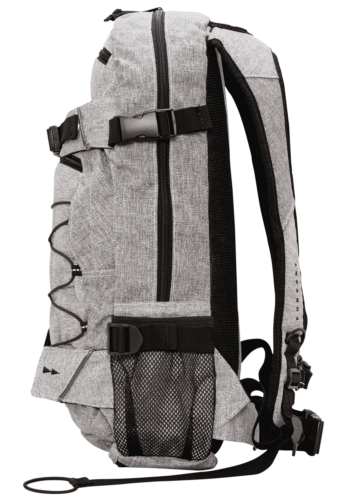 Forvert Melange Louis Backpack grey melange one size - workoutbrands.com