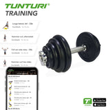Hantel TUNTURI Hantelset 15kg, skruv