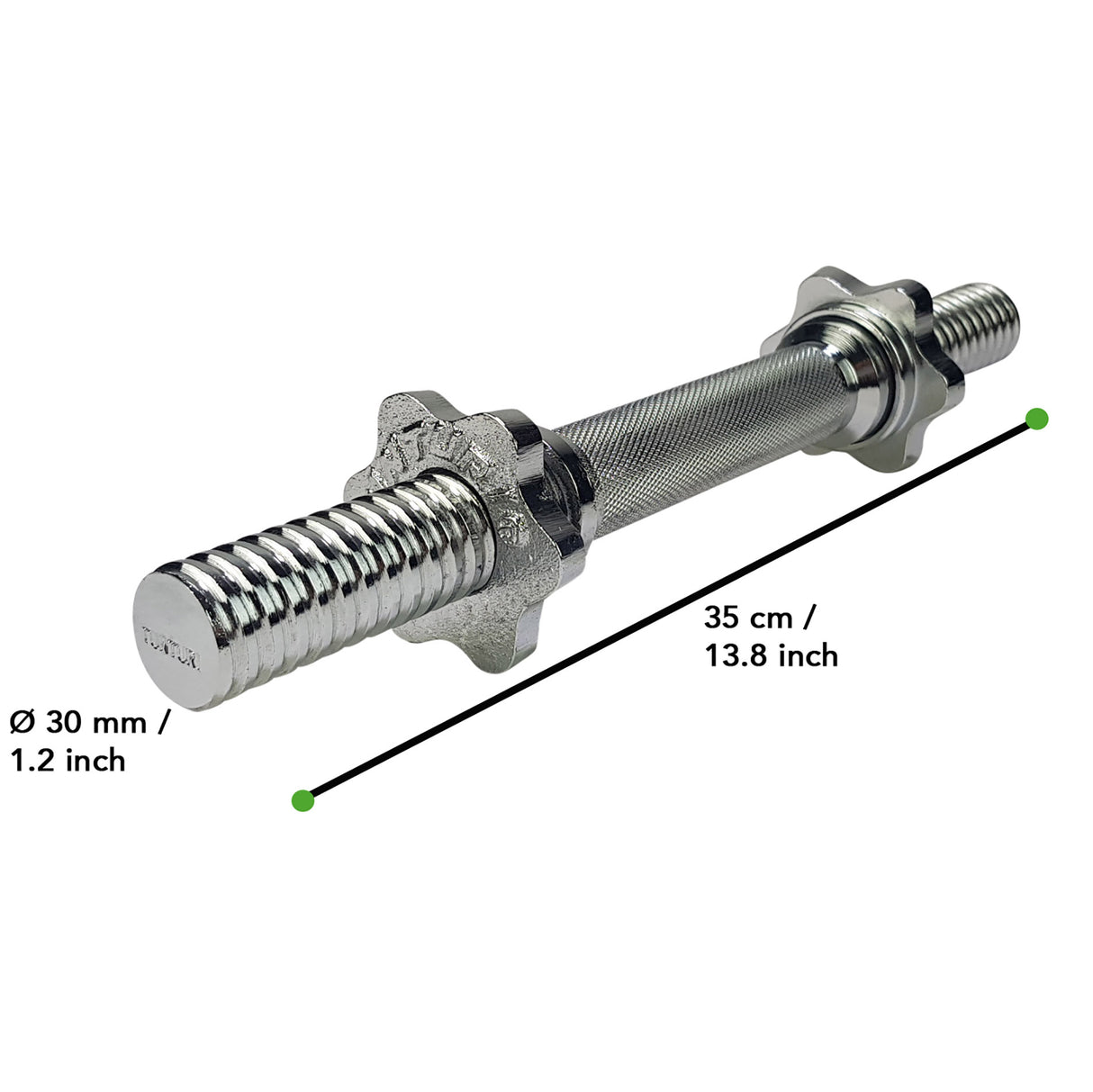 Håndvægtsæt 10 kg TUNTURI – Skruelås