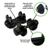 Justerbar hantel TUNTURI Selector Dumbbell 12,5 kg