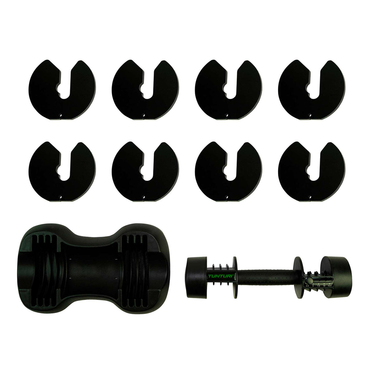 Justerbar hantel TUNTURI Selector Dumbbell 12,5 kg