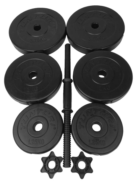 Dumbbell TUNTURI Vinyl Dumbbellset 15kg - bild 2