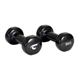 Hantlar CHRISTOPEIT 2 x 3 kg, svart