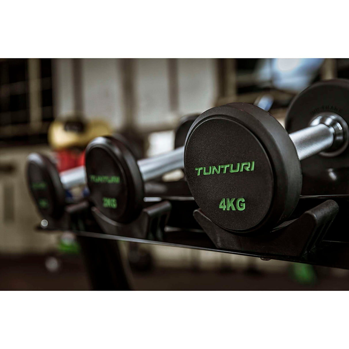 Hantlar TUNTURI PU Pro Hantelset 2-12kg