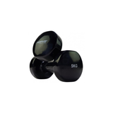 Hantlar TUNTURI Vinyl Dumbbells 2 x 5 kg, black