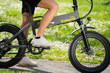 Hopfällbar elcykel ITALWIN K2 XL (36V / 10,5 Ah), vit