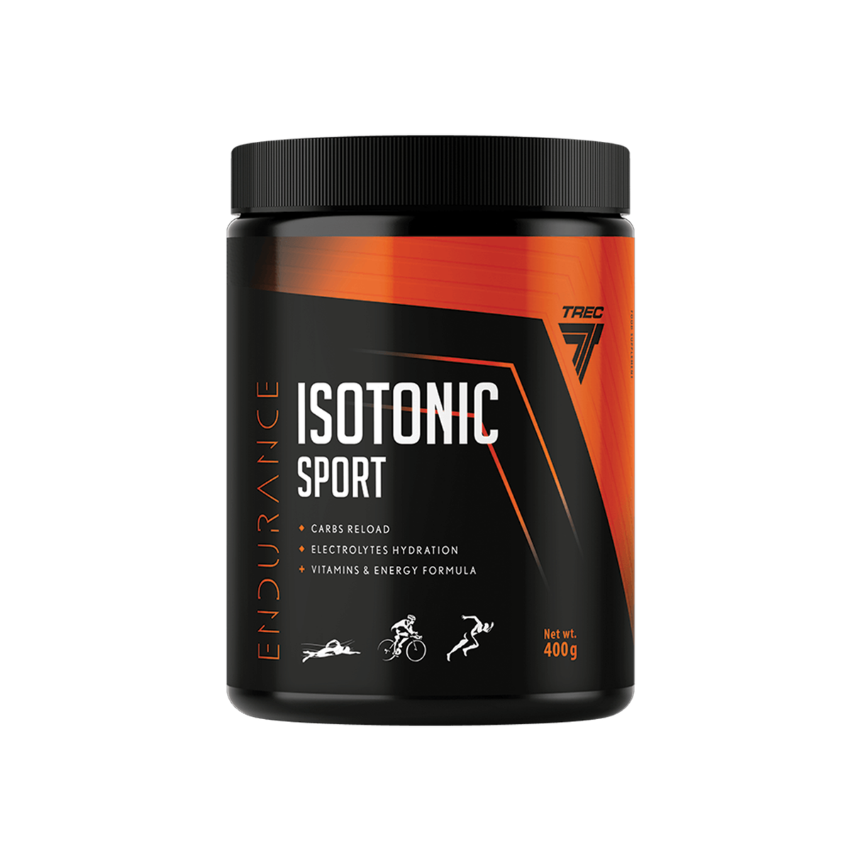 Isotoniskt pulver TREC ISOTONIC SPORT CITRON 400 g