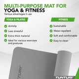 Yogamatta Tunturi Yogamat 8mm, Grå