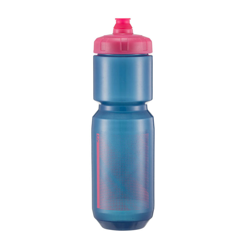 Dricksflaska LIV DOUBLESPRING 750cc TRANSPARENT BLUE/PINK