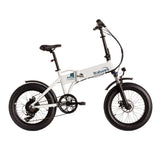 Hopfällbar elcykel ITALWIN K2 XL (36V / 10,5 Ah), vit