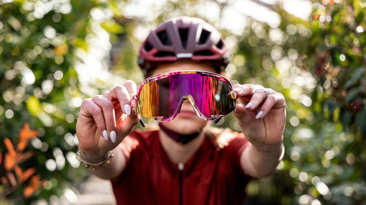 Solglasögon LIMAR KOSMOS JUNGLE MATT BLACK AMARANTH