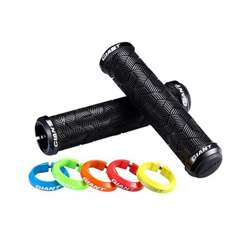 Grips GIANT Tactal Double Lock-on Grip, svart-gul