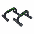 TUNTURI Push Up Bar PVC, sort-grøn