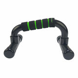 TUNTURI Push Up Bar PVC, sort-grøn