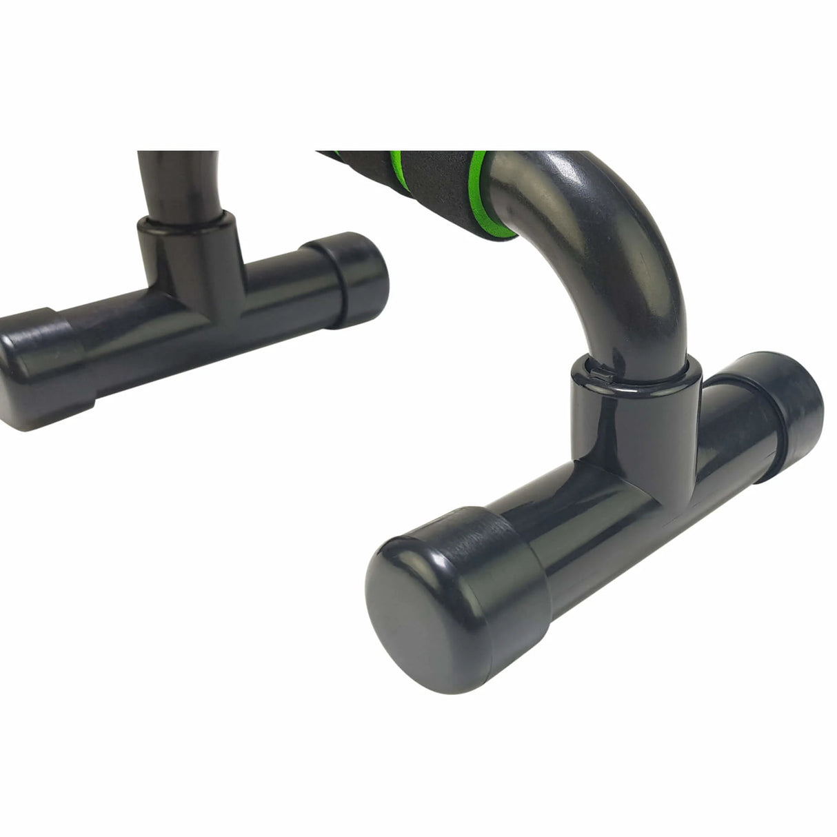 TUNTURI Push Up Bar PVC, sort-grøn