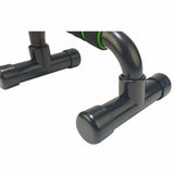 TUNTURI Push Up Bar PVC, sort-grøn