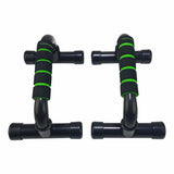 TUNTURI Push Up Bar PVC, sort-grøn