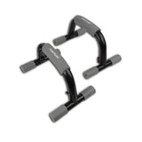 TUNTURI Push Up Bars, svart-grå