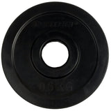 Viktskivor TUNTURI Rubber Plates, 30 mm, 0.5kg