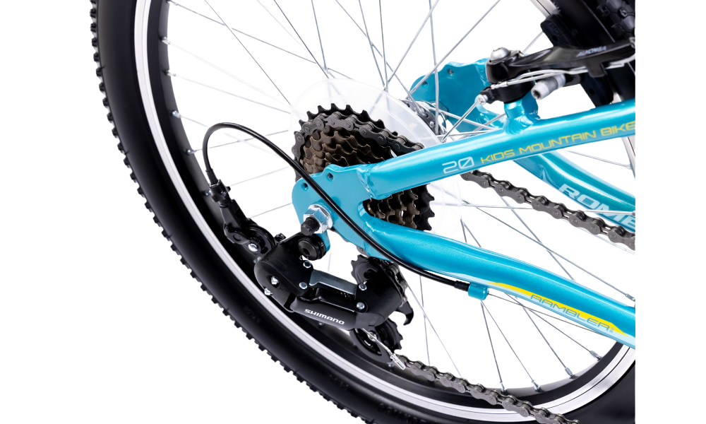 Barncykel ROMET Rambler 20 KID 2, turkosblå