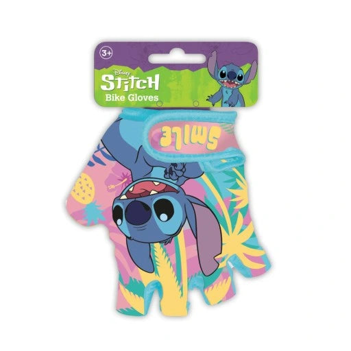Barnhandskar Stitch, rosa-blå