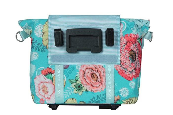 Håndtaske BASIL Bloom Field 8-11L, blå-blomstret