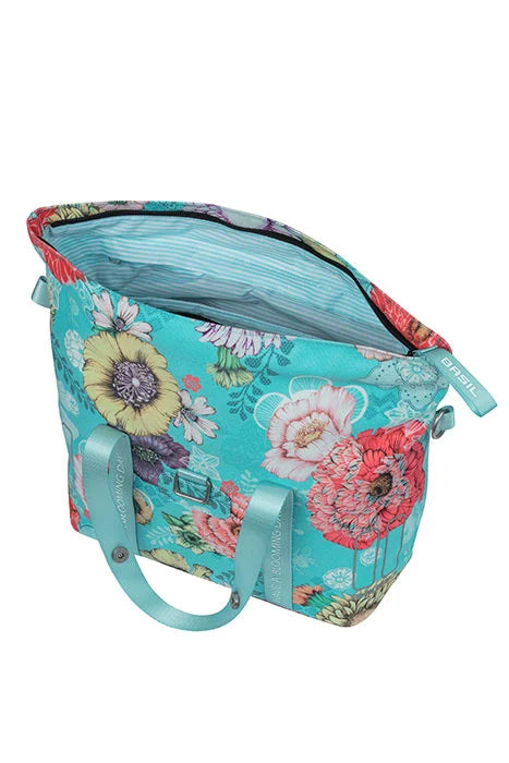Håndtaske BASIL Bloom Field 8-11L, blå-blomstret