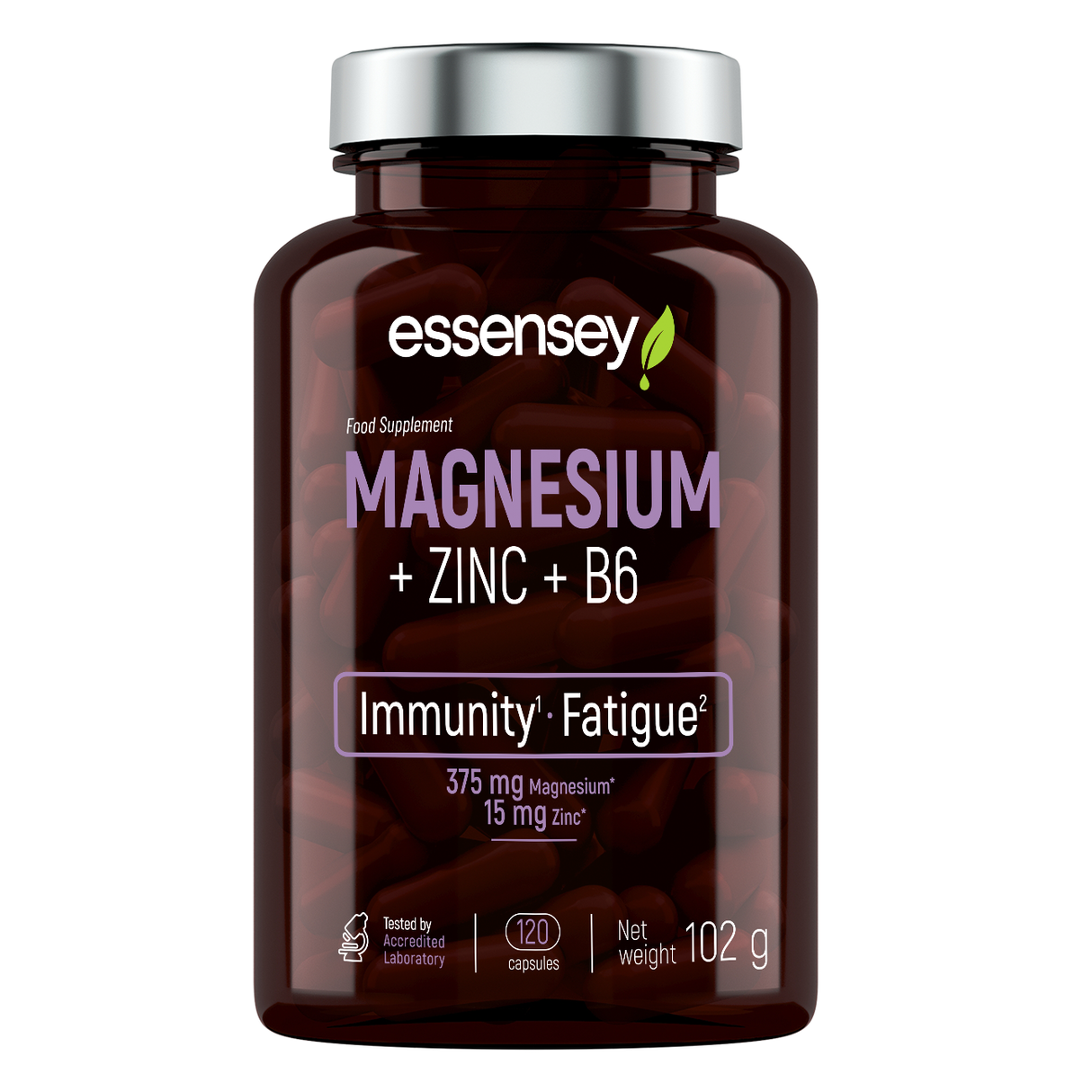 Magnesium TREC ESSENSEY MAGNESIUM+ZINC+B6 120 kapslar