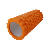 Massage roller TUNTURI Yoga Foam Grid Roller 33cm, orange