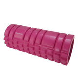 Massage roller TUNTURI Yoga Foam Grid Roller 33cm, blue