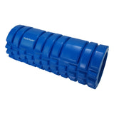 Massage roller TUNTURI Yoga Foam Grid Roller 33cm, blue