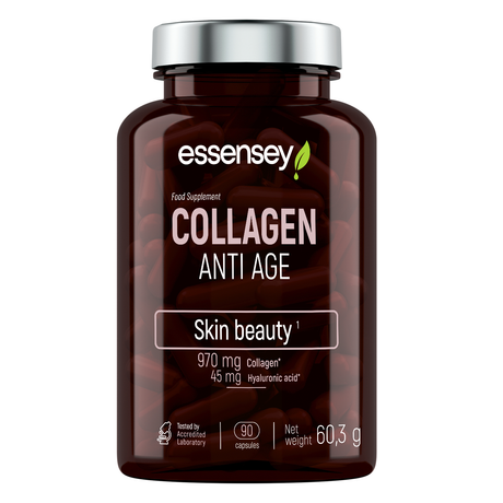 Mineralkapsler til led og hud TREC ESSENCEY COLLAGEN ANTI AGE 90 kapsler