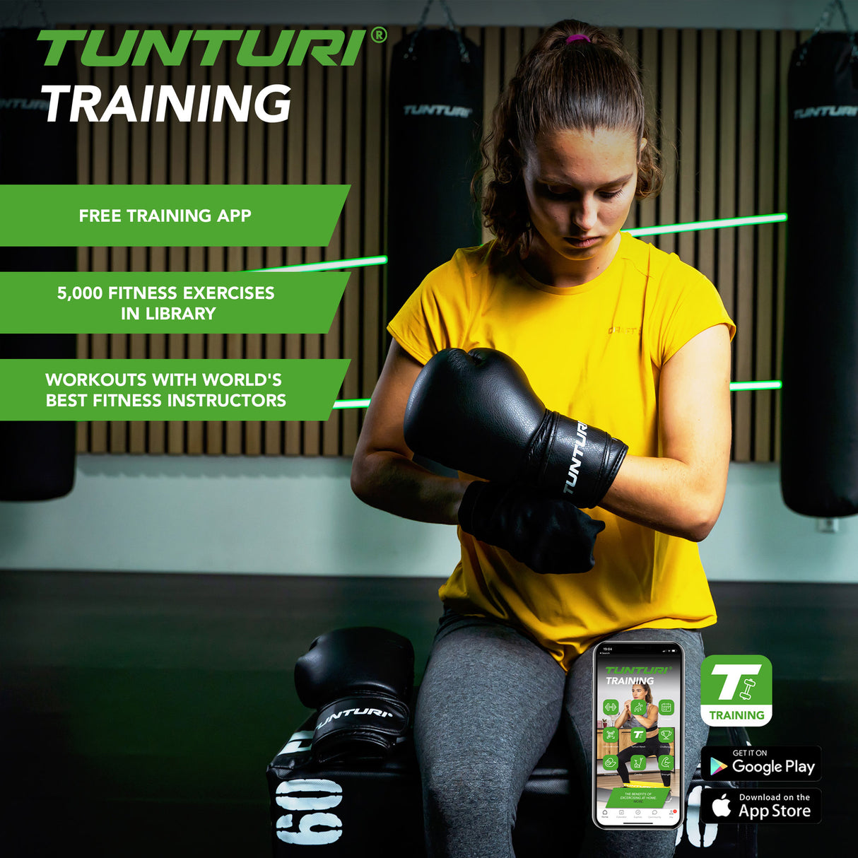 Boxningshandskar Tunturi Allround Boxing Gloves 16oz