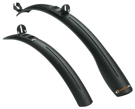 Stänkskärmar SKS BEAVERTAIL XL 26"-28" svart