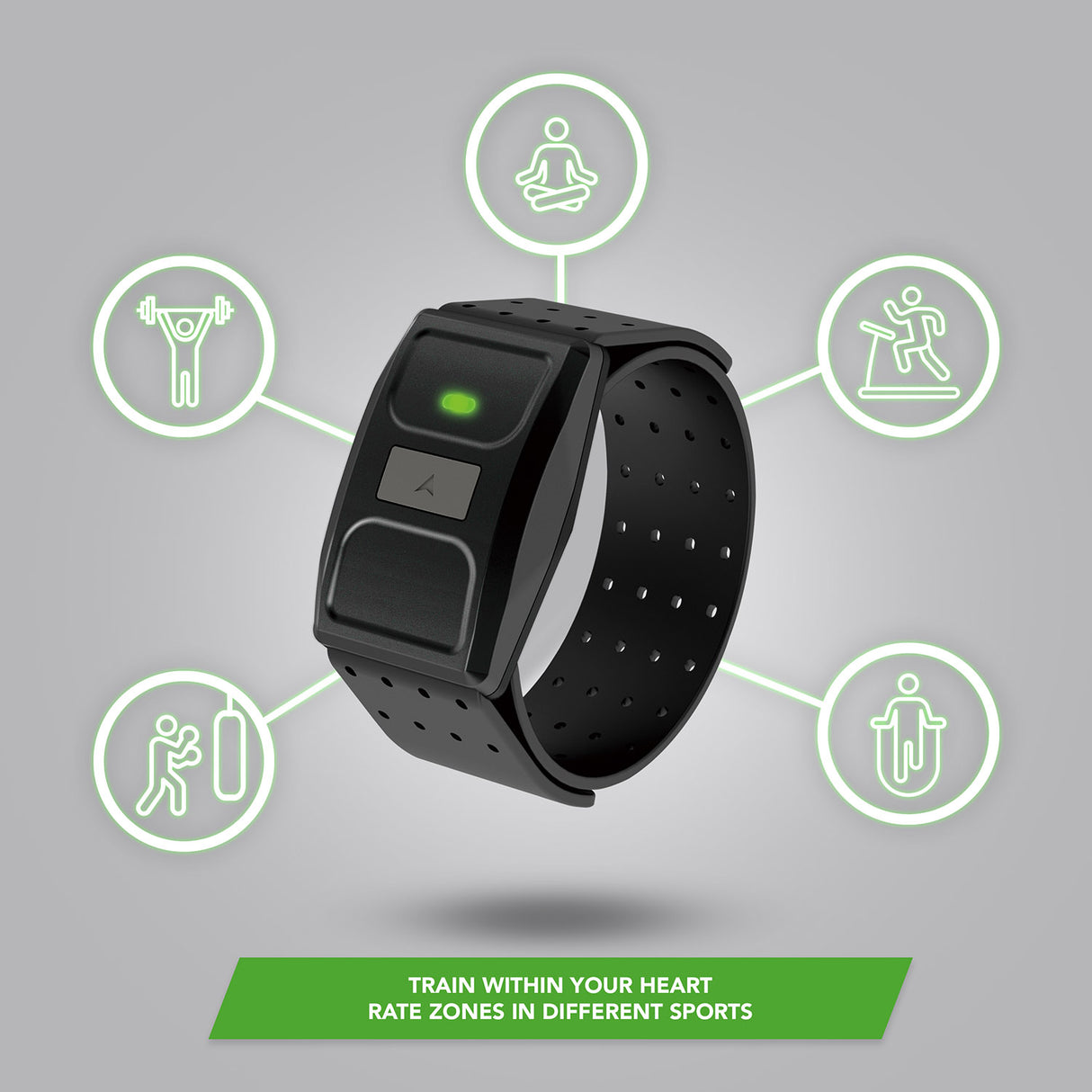 Pulsband TUNTURI Digital HR Armband