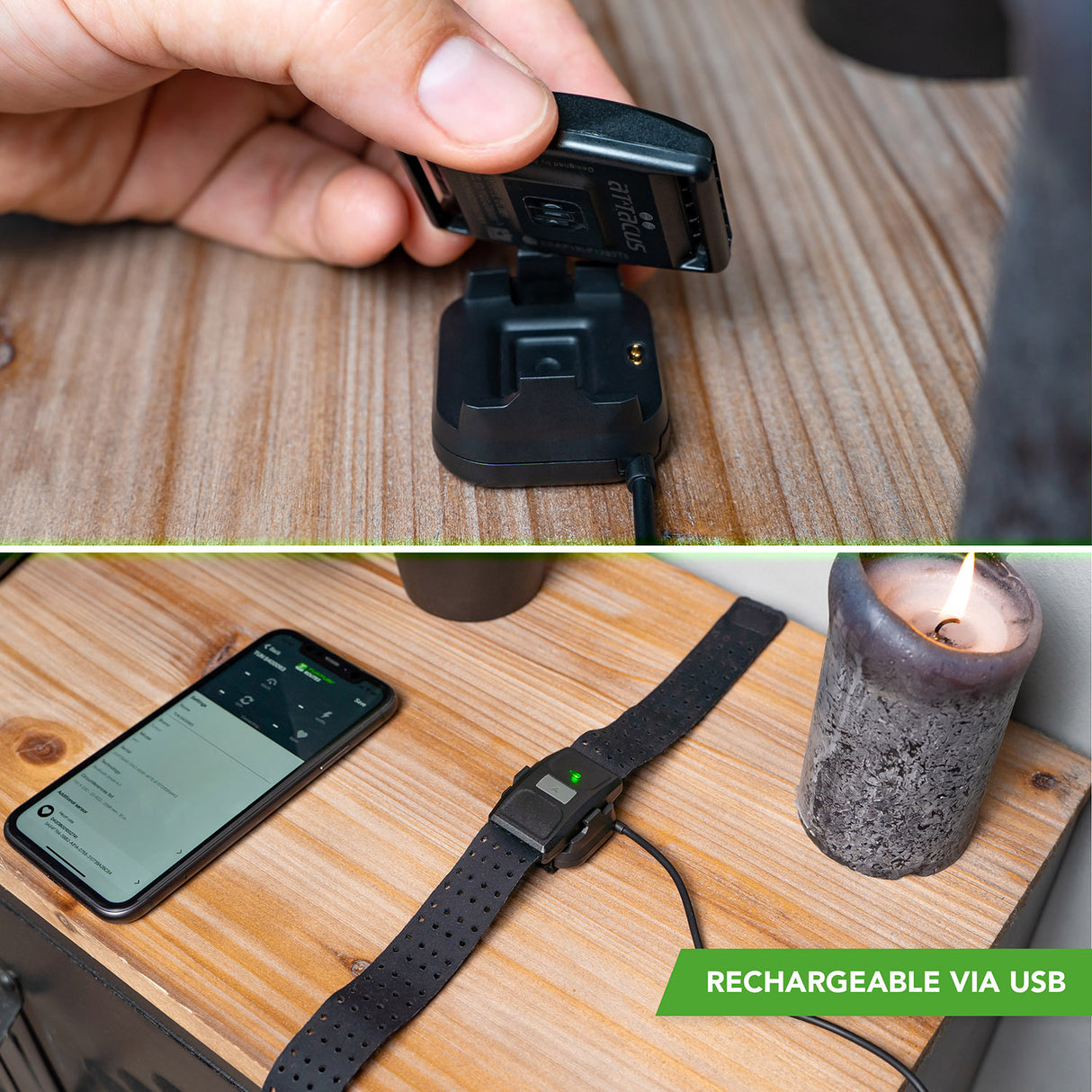 Pulsband TUNTURI Digital HR Armband