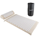 Tunturi Akupressurmadrass och Kudde, Beige