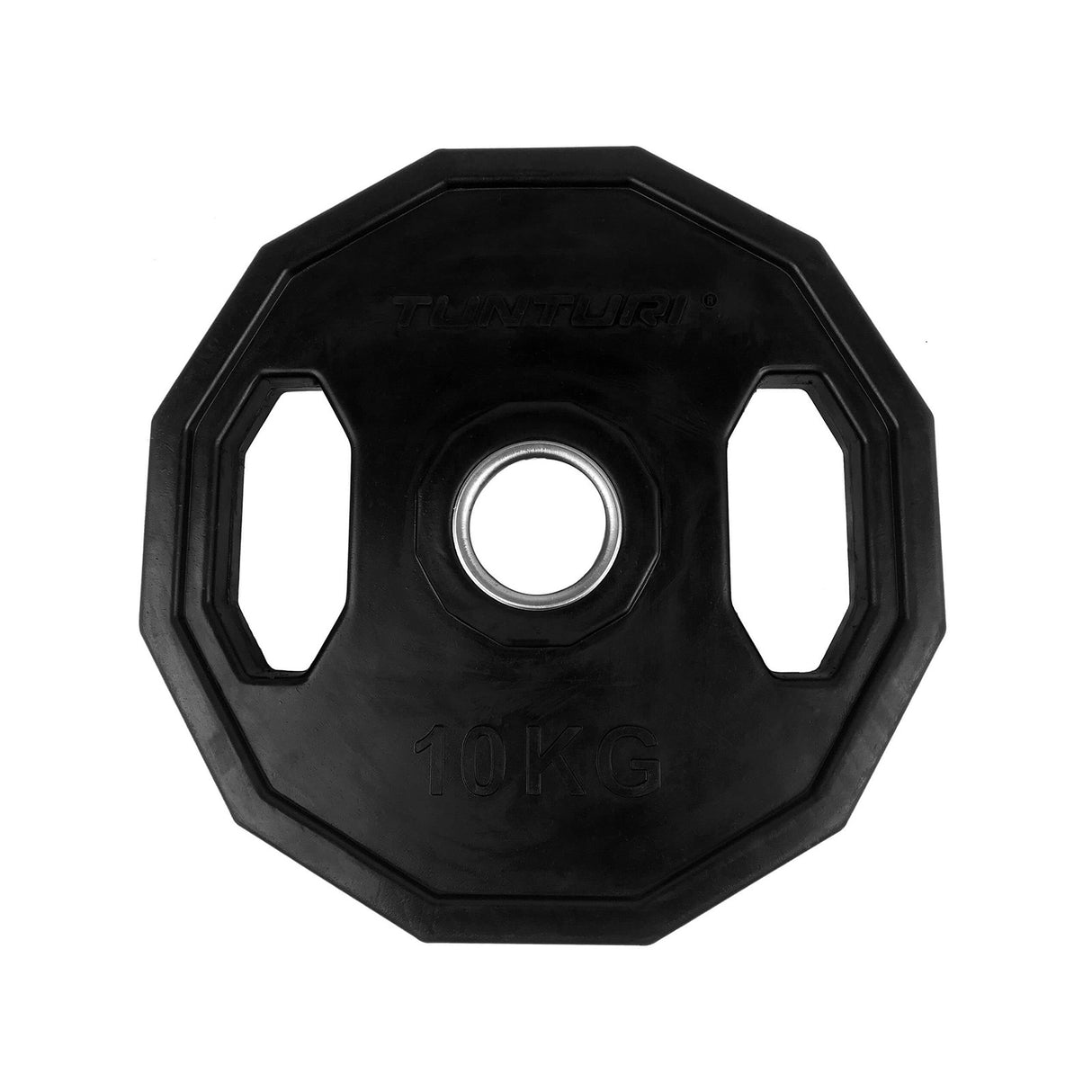 Viktplatta TUNTURI Olympic Rubber Plate, 50 mm, 10 kg