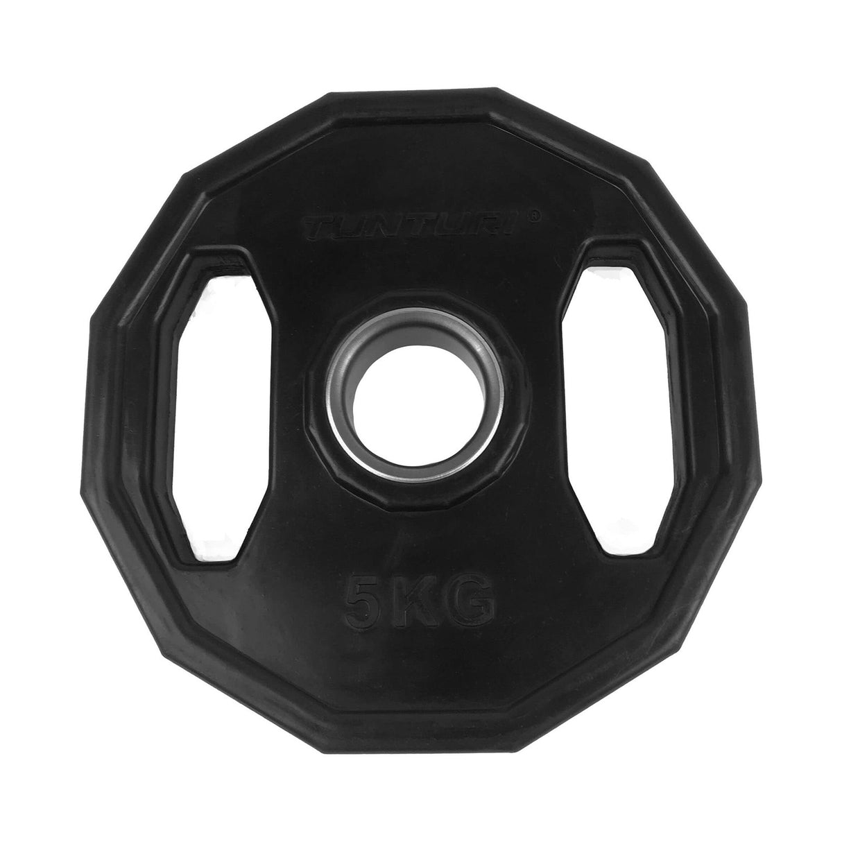 Vægtskive TUNTURI Olympic Rubber Plate, 50 mm, 5 kg