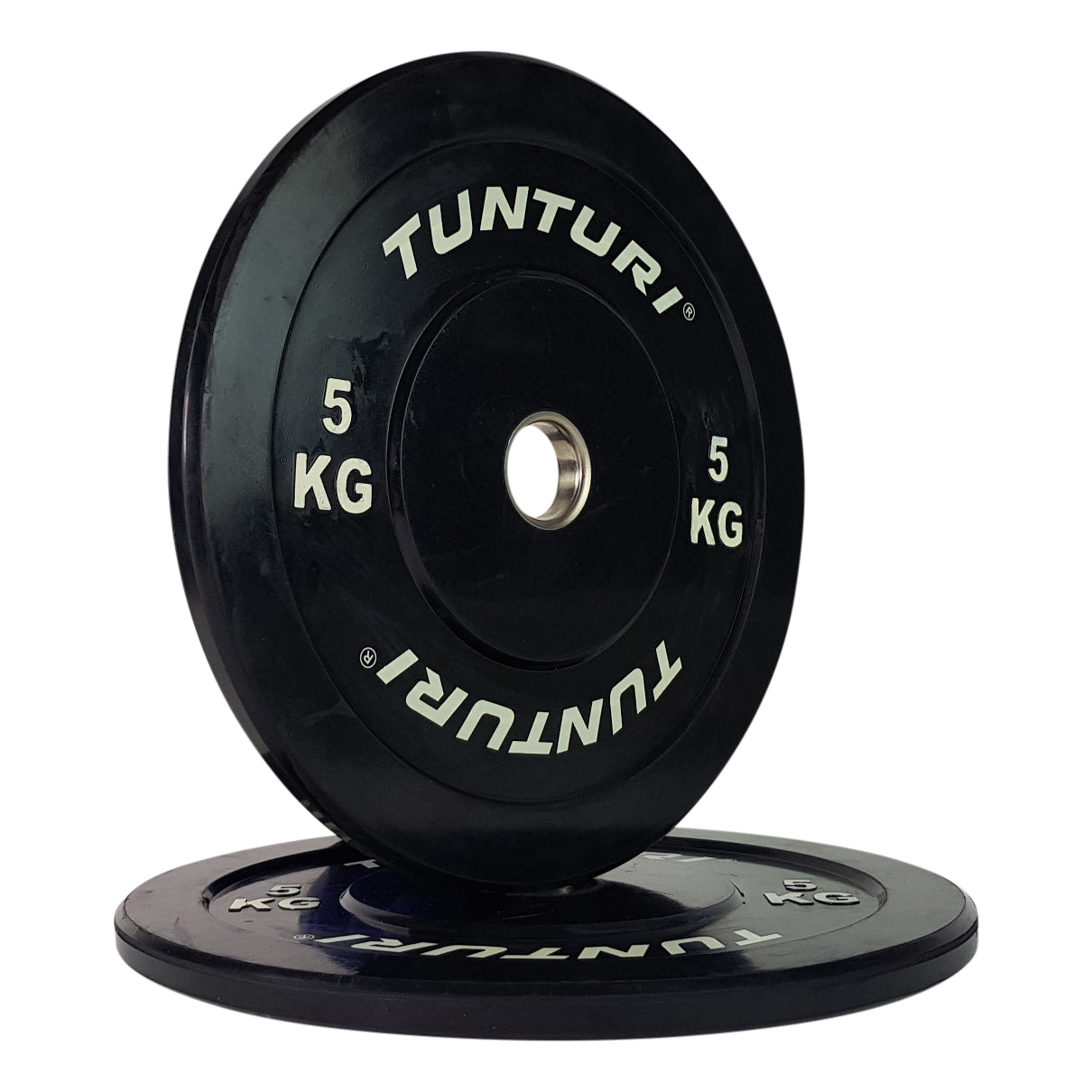 Viktplatta TUNTURI Training Bumper Plate, 50 mm, 5 kg