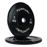 Viktplatta TUNTURI Training Bumper Plate, 50 mm, 5 kg