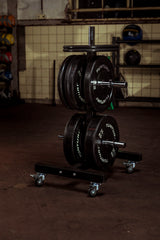 Tunturi Upright Bumper Plate Rack för viktskivor