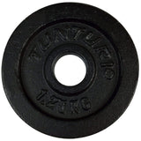 Viktskivor TUNTURI Plates Black, 30 mm, 0.5kg