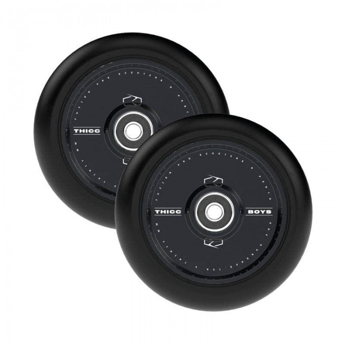 Hjul til løbehjul FUZION Thiccboys Wheels 30 x 110mm Sort