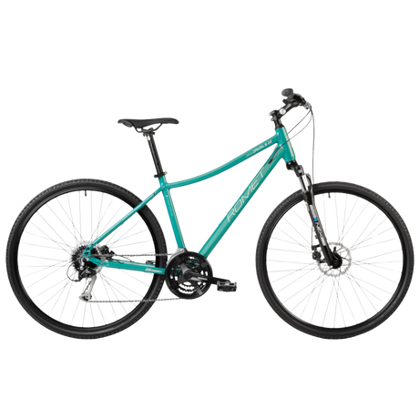Damcykel ROMET Orkan 3 D, turkos-vit-grå